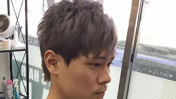 つくば市の理容室LA-Rのヘアカラー・パーマの写真と詳細ページへのリンク