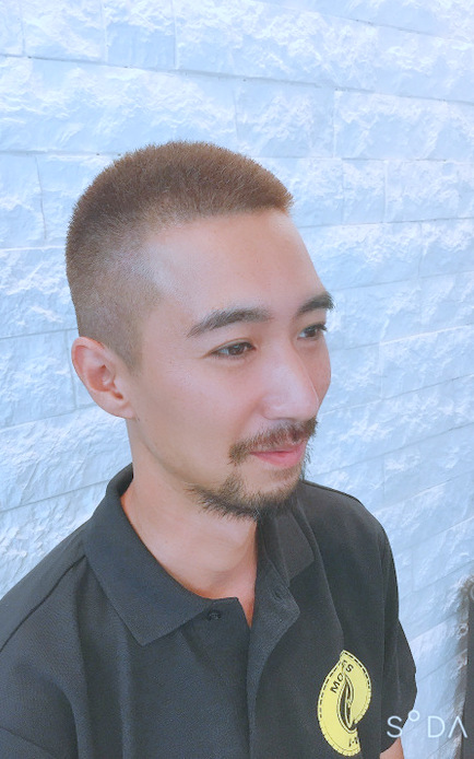 お客さまクルーカットの写真