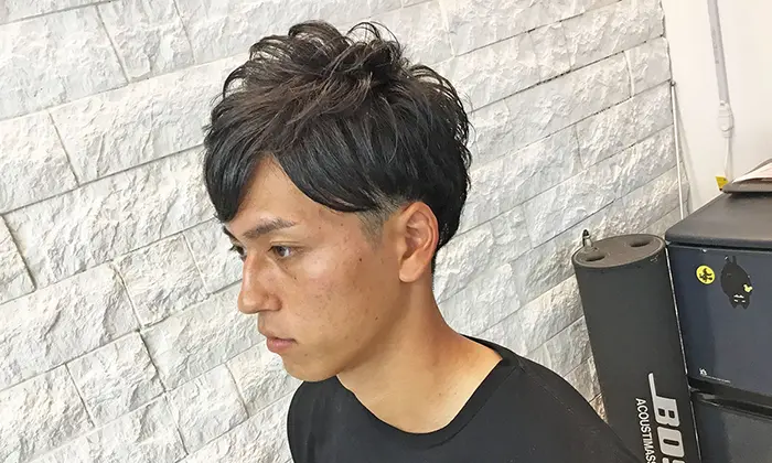つくば市の理容室LA-Rの2ブロック スリークスタイルの写真