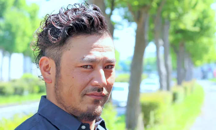 茨城県つくば市の理容室メンズヘアーLARのミックスパーマの画像