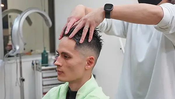つくば市の理容室LA-Rのヘッドスパの写真と詳細ページへのリンク
