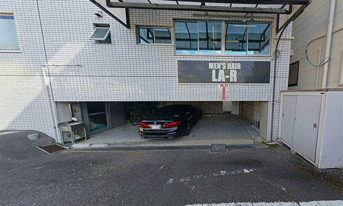 茨城県つくば市のメンズカット・理容室（床屋）・ヘアーサロンのLA-Rの案内VRツアー