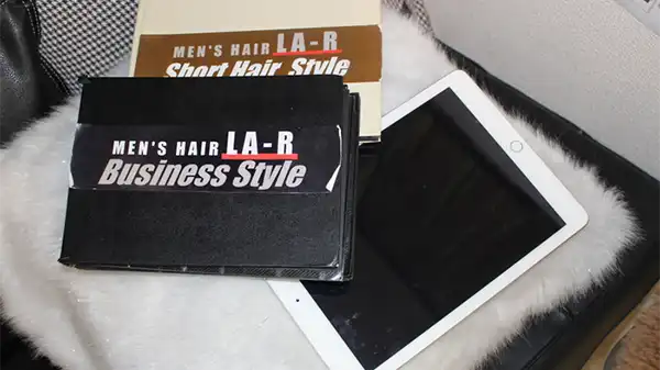 つくば市の理容室LA-Rのスタイルブックの画像