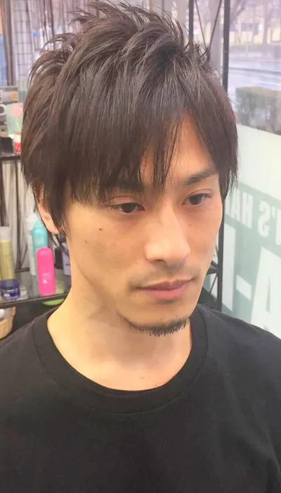 3Dカットしたヘアースタイルの写真