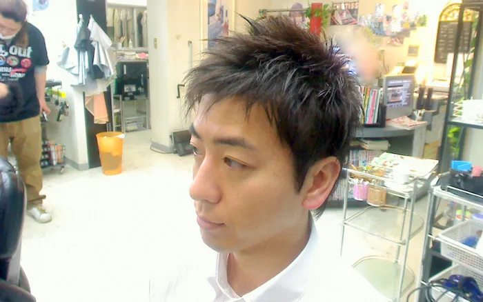 束感ランダムショート